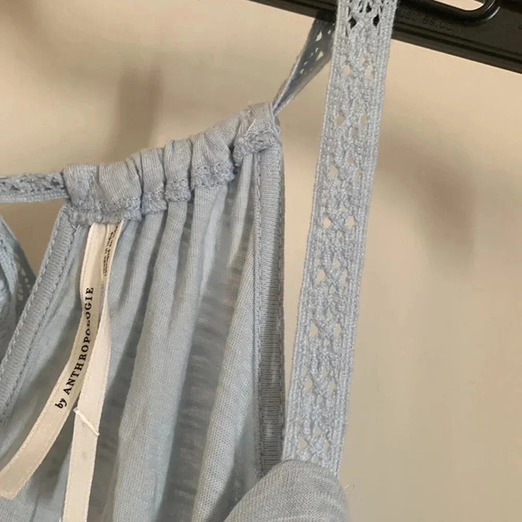 NWT By Anthropologie V-Neck Asymmetrical Top - Size Medium - Picture 7 of 13